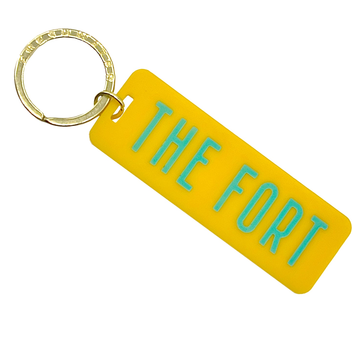 City Rectangle Keychain