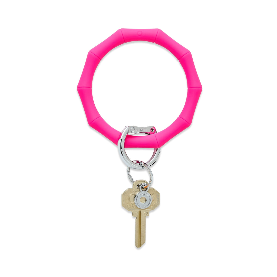 O-Venture Silicone Bamboo Key Ring