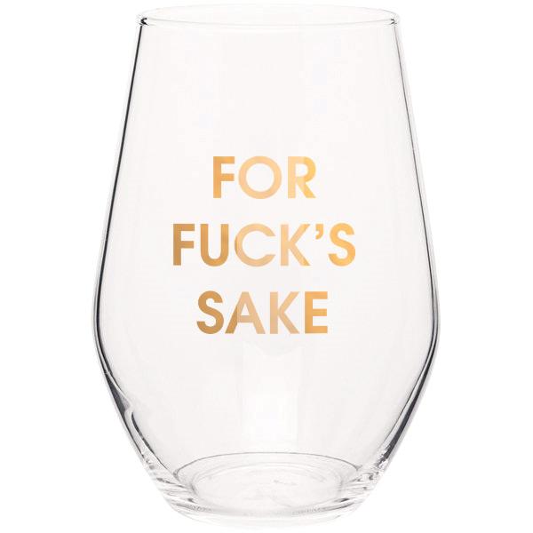 Chez Gagne Stemless Wine Glass
