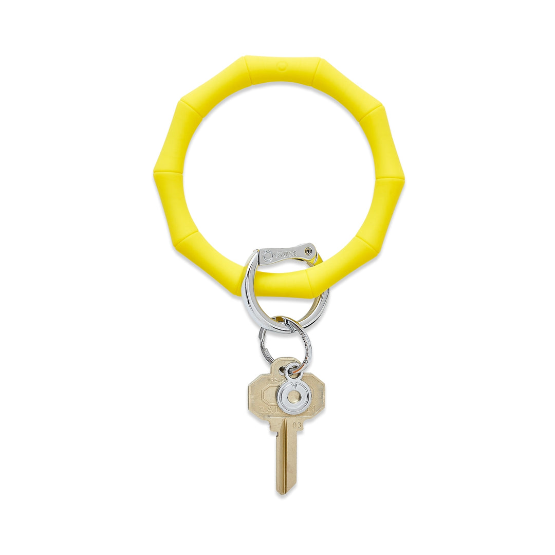 O-Venture Silicone Bamboo Key Ring