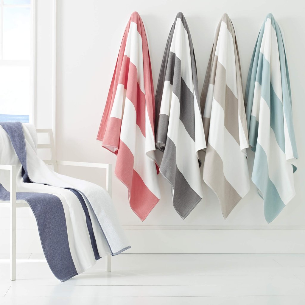 Kassatex Block Stripe Beach Towels