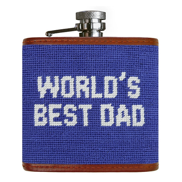 Smathers & Branson Needlepoint Flask