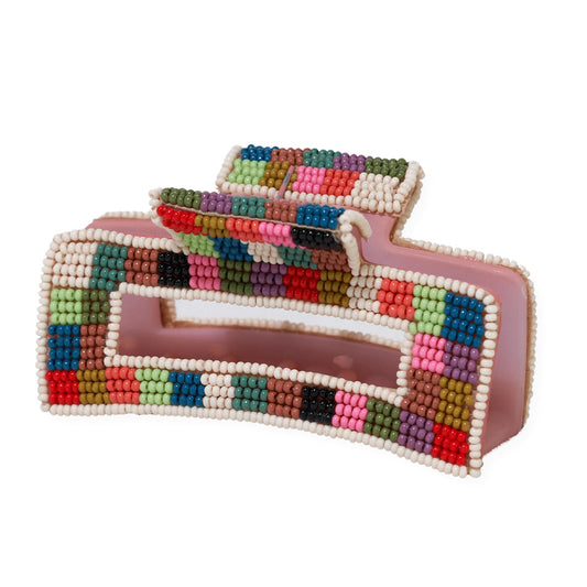Ink and Alloy Lola Beaded Hair Claw Clip