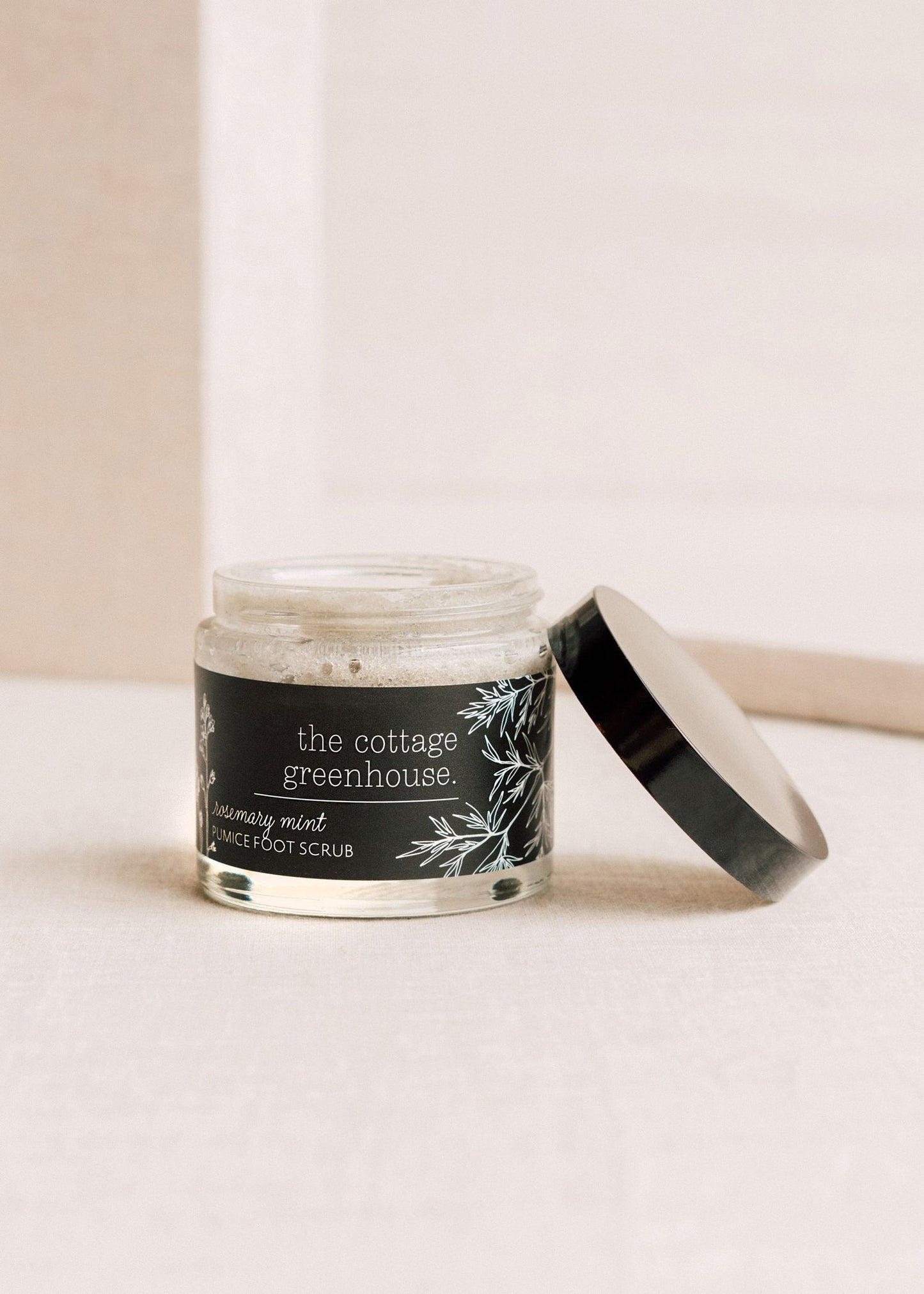 The Cottage Greenhouse Foot Scrub